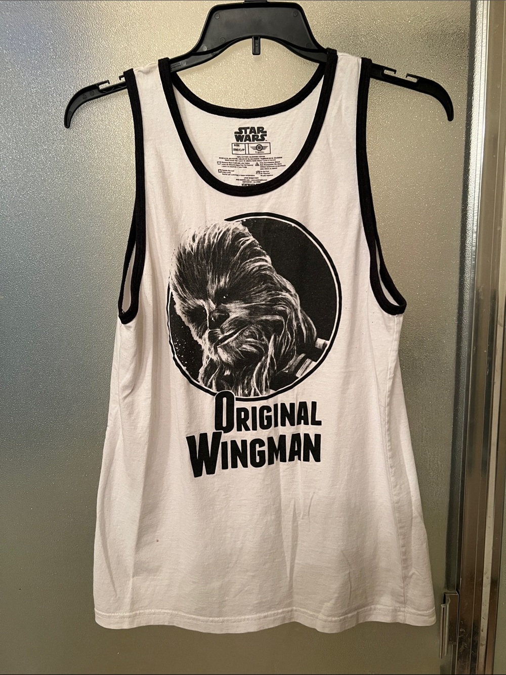 Star Wars White and Black Chewbacca 'Original Wingman' Tank